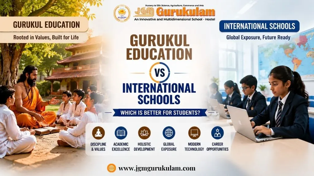 Gurukul Education vs International Schools Comparison