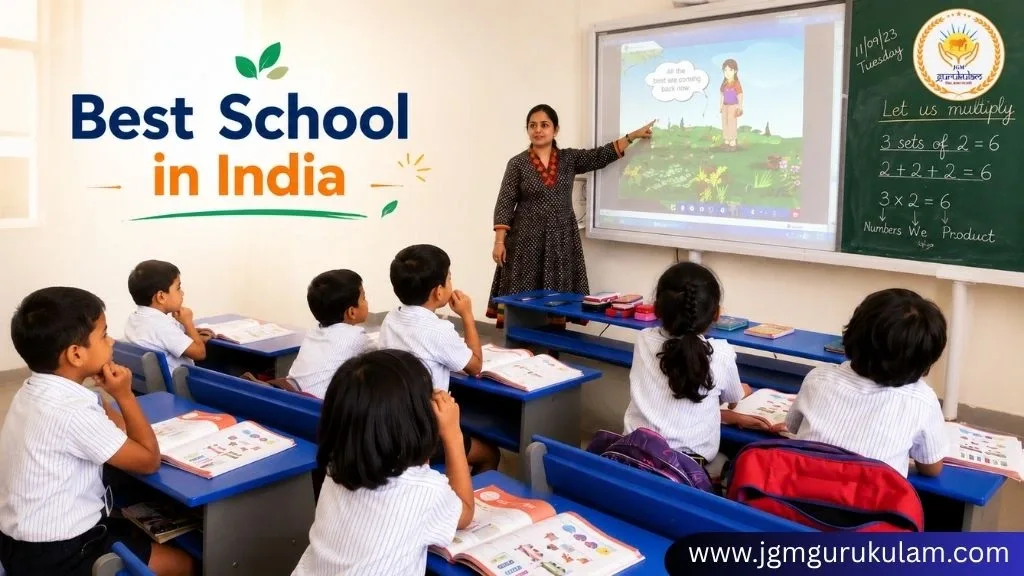 Best Gurukul School in India campus with modern education