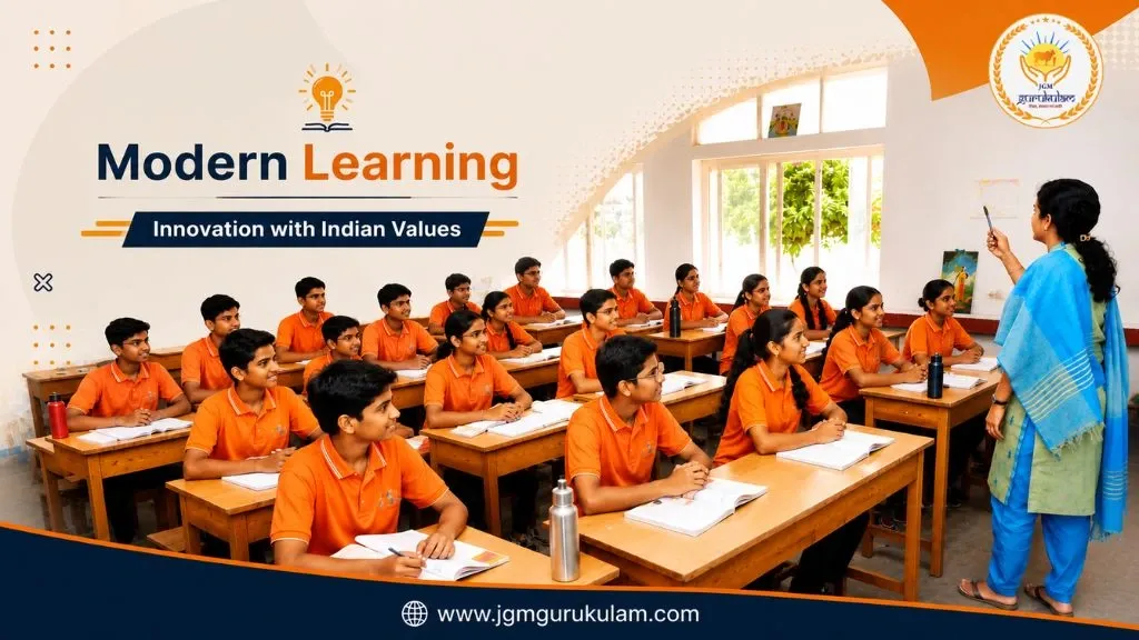 Modern Education with Indian traditions at JGM Gurukulam