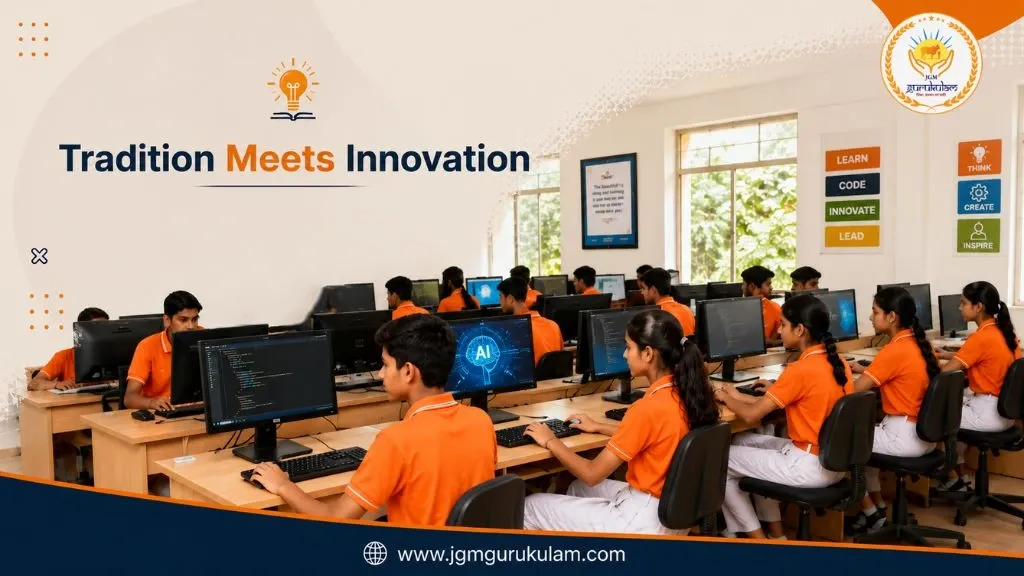 Modern Education with Indian traditions at JGM Gurukulam
